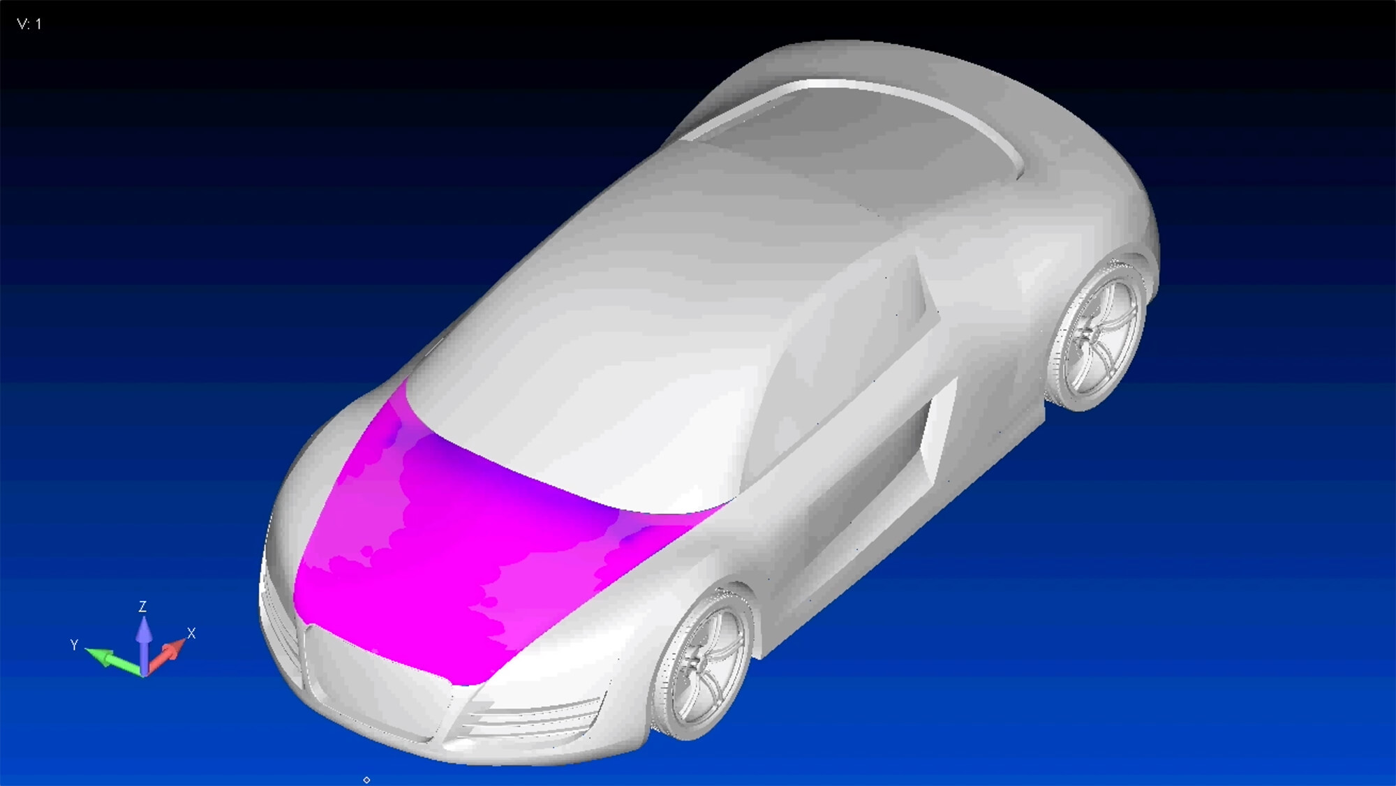 CV Automotive Hood SS